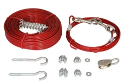 juoksunarusetti M15 metriä*Dog-Run