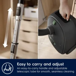 Online Electrolux pölynimuri Clean 600 Green Bagged EB61C2GRN harmaa