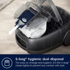 Online Electrolux pölynimuri Clean 600 Green Bagged EB61C2GRN harmaa