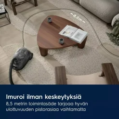 Electrolux pölynimuri EB51C1OG vaalea sinivihreä