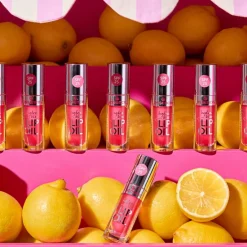 New Essence huuliöljy PINK SQUEEZE, PLEASE! hydra kiss lip oil 1