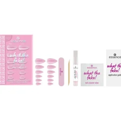 Discount Essence tekokynnet What The Fake! Press-On nails manicure set