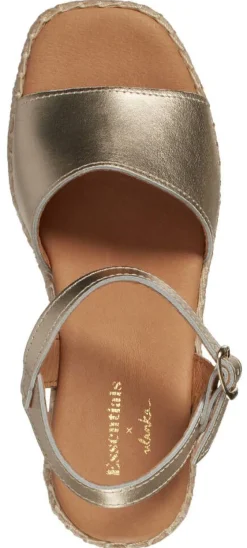 New Essentials x Ulanka sandaalit Pawi GLD GLD Gold