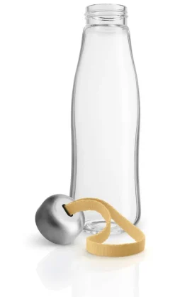 Eva Solo juomapullo lasia 0,5 L keltainen