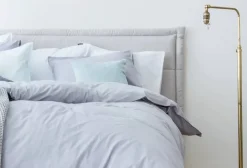 Discount Familon Percale pussilakanasetti tupla harmaa 230x220/2x55x65