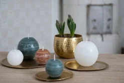 Best Fanni K Home pallokynttilä Rustiikki 12 cm valkoinen