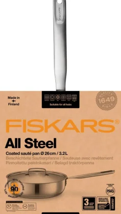 New Fiskars All Steel paistokasari 26 cm
