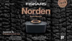 Clearance Fiskars Norden Pata ovaali 5 l