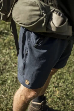 Best Fju00e4llru00e4ven Fjällräven shortsit Abisko Trail Stretch Shorts 555 Dark Navy