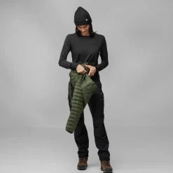 Sale Fju00e4llru00e4ven Fjällräven takki Expedition Lätt Hoodie W 614 Patina Green