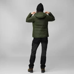 Sale Fju00e4llru00e4ven Fjällräven takki Expedition Lätt Hoodie W 614 Patina Green