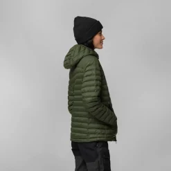 Sale Fju00e4llru00e4ven Fjällräven takki Expedition Lätt Hoodie W 614 Patina Green