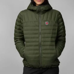 Sale Fju00e4llru00e4ven Fjällräven takki Expedition Lätt Hoodie W 614 Patina Green