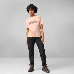 Fjällräven t-paita Lush Logo T-shirt W*Fju00e4llru00e4ven Hot