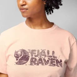 Fjällräven t-paita Lush Logo T-shirt W*Fju00e4llru00e4ven Hot