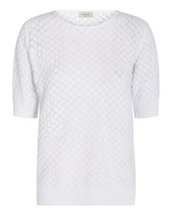 Hot Freequent neule FqDodo-pullover Brilliant White