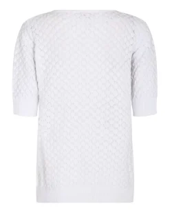 Online Freequent neule FqDodo-pullover Brilliant White