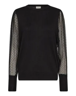 Best Freequent neule FqDotka Black / musta