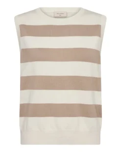 Online Freequent neuletoppi FqPixie-top Star-Offwhite w. Simply Taupe