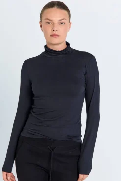 Best Freequent poolopaita FqLiana-Ls Black / musta