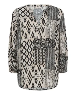 Online Freequent pusero FqLovo-blouse RainyDay w. Black