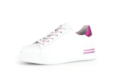 Clearance Gabor tennarit Florenz 59 Weiss / Pink