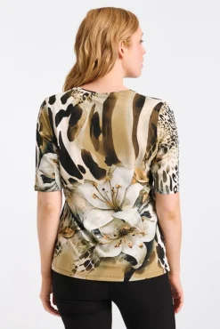 Outlet Gabriella K. t-paita 71925 49 Musta