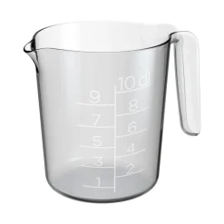 Mittakannu 1 L lasinkirkas*Gastromax Outlet