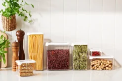 Gastromax säilytyspurkki 0,35 L kirkas/valkoinen*Smartstore Best