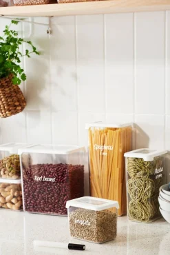 Online Smartstore Gastromax säilytyspurkki 1,65 L kirkas/valkoinen