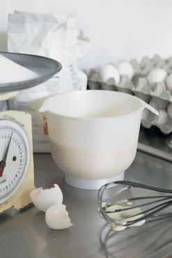 Vatkauskulho kannella 1,5 L valkoinen*Gastromax Online