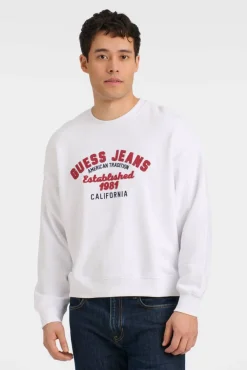 New Guess Jeans college VINTAGE SWEAT