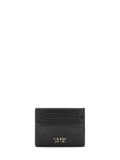 New Guess korttikotelo Bla Laurel Slg Card Holder Bla Black