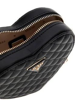 Sale Guess laukku Bla Rianee Quilt Heart Bag Bla Black