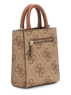 Hot Guess laukku Ltl Erenia Mini Tote Ltl Latte logo