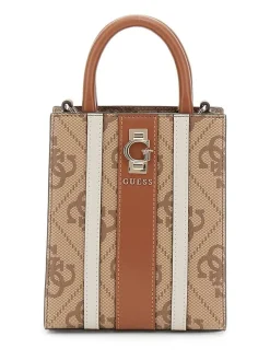 Hot Guess laukku Ltl Erenia Mini Tote Ltl Latte logo