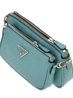 laukku Tea Noelle Dbl Pouch Crossbody*Guess New