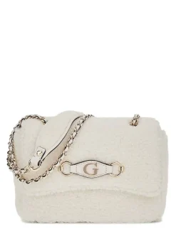 Sale Guess laukku Whi Aslia Convertible Xbody Flap Whi White