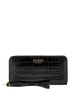 lompakko Bla Laurel Slg Large Zip Around*Guess Clearance