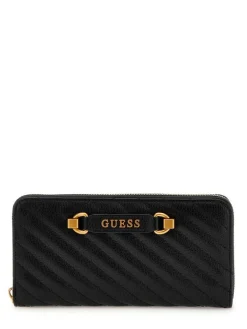 Online Guess lompakko Bla Sela Slg Large Zip Around Bla Black