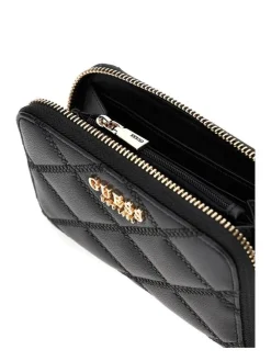 Hot Guess lompakko Bla Tamsin Slg Medium Zip Around Bla Black