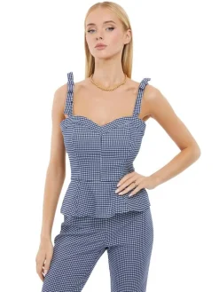 Clearance Guess toppi Vichy I71U Sini/valk ruutu