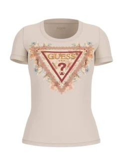 t-paita Triangle flowers*Guess