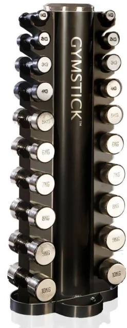 Online Gymstick kromikäsipainot 1-10 kg & torniteline