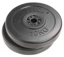 vinyylilevypainot 2 x 10 kg*Gymstick Sale