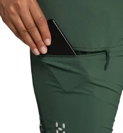 Outlet Haglu00f6fs Haglöfs housut Rugged Standard Pant Women 4HT Fjell Green/True Black