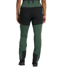 Outlet Haglu00f6fs Haglöfs housut Rugged Standard Pant Women 4HT Fjell Green/True Black