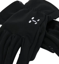 Best Haglu00f6fs Haglöfs käsineet Bow Windstopper 2C5 TRUE BLACK
