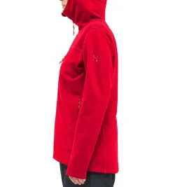 Hot Haglu00f6fs Haglöfs takki Rosson Mid Hood W 5RA Bright Red