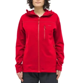 Hot Haglu00f6fs Haglöfs takki Rosson Mid Hood W 5RA Bright Red